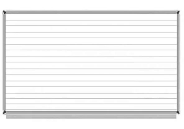 Akyazı 120X240 Güzel Yazı Çizgili Emaye Yazı Tahtası ürün görseli 1