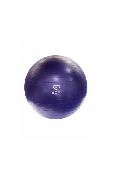 Ebru 65cm Mor Pilates Topu - Resim 2