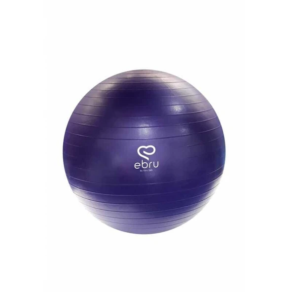 Ebru 65cm Mor Pilates Topu - Resim 5