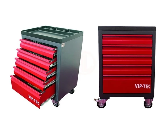 Vip-Tec Takım Dolabı 5 Çekmeceli Boş 60x45x95(h) ürün görseli 1
