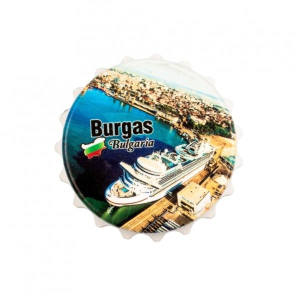 Bulgaristan Burgaz Temalı Magnet Kapak Açacak ürün görseli 1