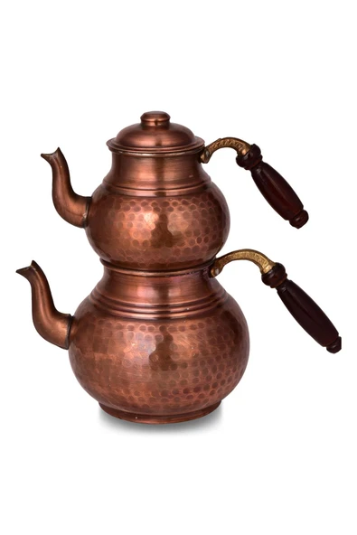 Cobper Premium Collection Teatime Bakır Çaydanlık Küçük Oksit ürün görseli 1
