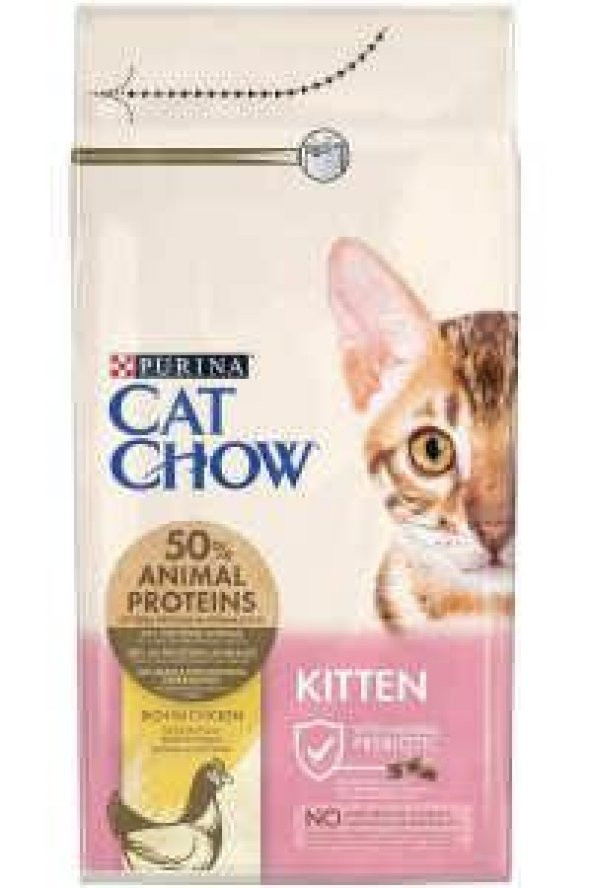 Purina Cat Chow Kitten Tavuklu Yavru Kedi Maması 15 Kg ürün görseli 1