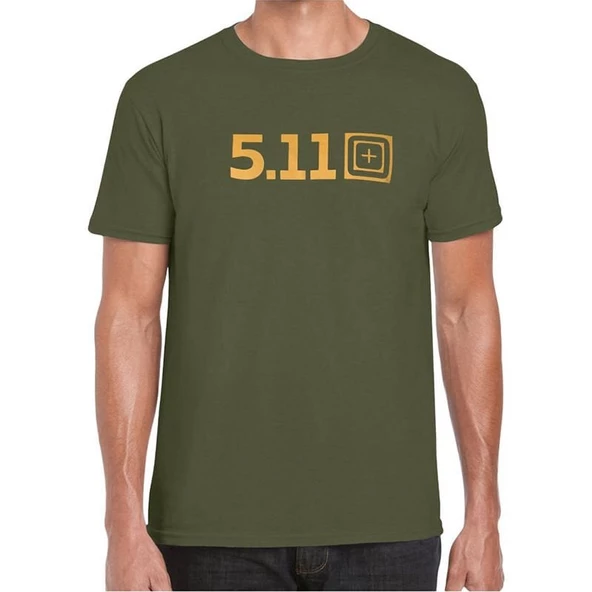 5.11 EMEA POP LEGACY S/S MILITARY YESIL T-SHIRT ürün görseli 1