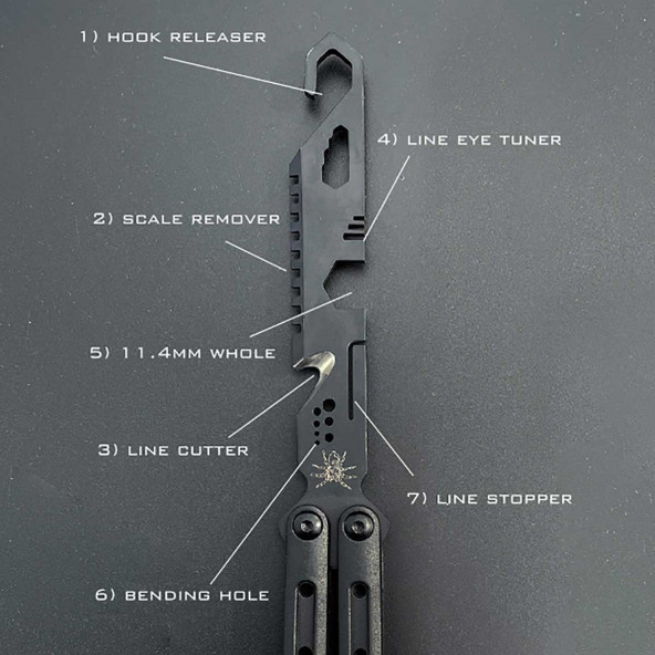 Little Jack Butterfly Fishing Tools - Resim 2