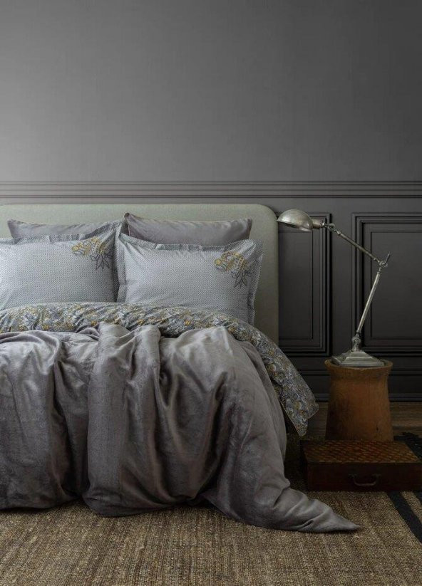 APRİCİTAS HOME MY TOUCH ANTICA GREY BATTANİYELİ NEVRESİM TKM T.K ürün görseli 1