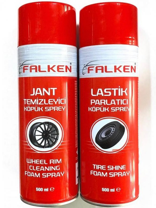 FALKEN JANT TEMİZLEYİCİ + LASTİK PARLATICI KÖPÜK SPREY ürün görseli 1