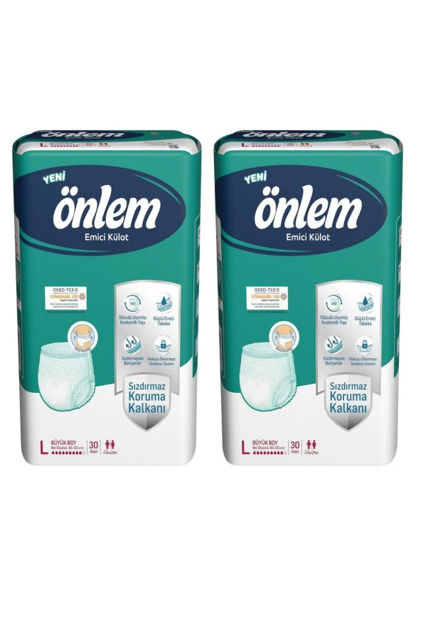 Önlem Emici Large Büyük 60 Adet Külot Hasta Bezi ürün görseli 1