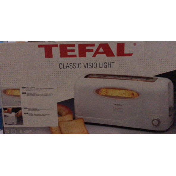 TEFAL CLASSİC VISIO LİGHT EKMEK KIZARTMA MAKİNESİ ürün görseli 1
