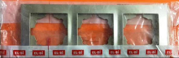 Elbi Vega Titanyum Üçlü Yatay Çerçeve 510-011400-227 ürün görseli 1
