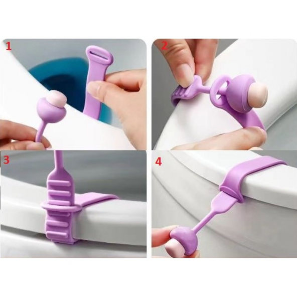 Klozet Kapağı Hijyen Aparatı - Resim 2