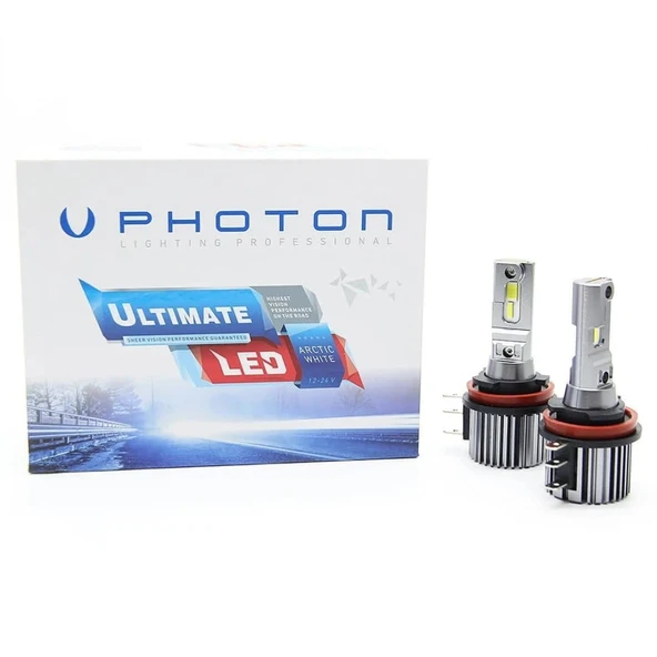 Photon Ultimate H15 Fansız LED Far | 12V | CANBUS | 6000K Beyaz Işık | 1 Set (2 Adet) ürün görseli 1