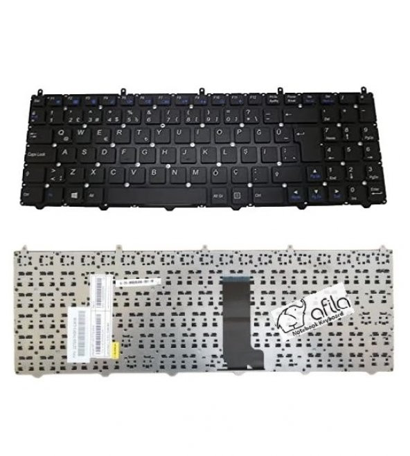 6-80-W6500-281-1D Notebook Klavye - Tuş Takımı / Siyah - TR ürün görseli 1