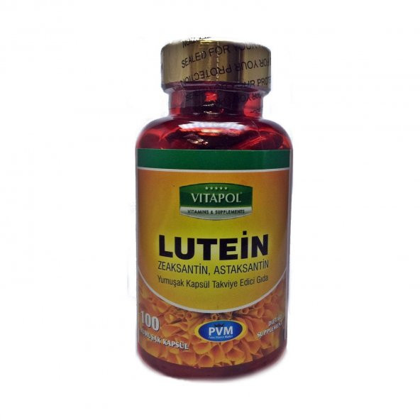 Vitapol Lutein Zeaksantin Astaksantin 100 Yumuşak Kapsül ürün görseli 1