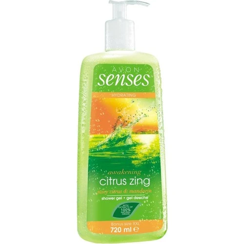 AVON SENSES DUŞ JELİ 720 ML-CİTRUS ZİNG ürün görseli 1