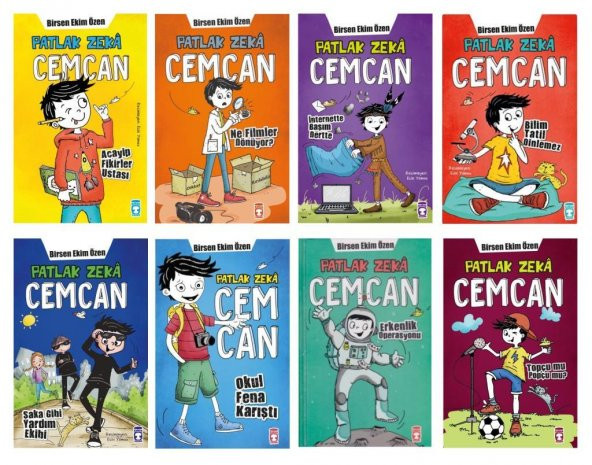 Birsen Ekim Özen Patlak Zeka Cemcan Seti (8 Kitap) ürün görseli 1