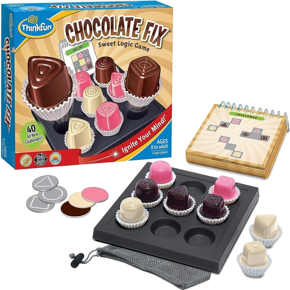Ravensburger Thinkfun Chocolate Fix Eğitici Kutu Oyunu ürün görseli 1