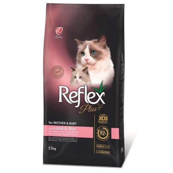 Reflex Plus Mother & Bayb Cat Kuzulu Kedi Maması 1,5 Kg ürün görseli 1