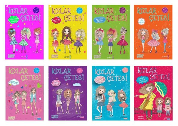 Kızlar Çetesi Seti (8 Kitap) ürün görseli 1