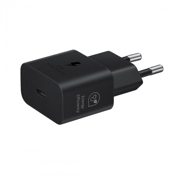 Samsung T2510N 25W Type-C PD Hızlı Şarj Adaptörü - Siyah ürün görseli 1