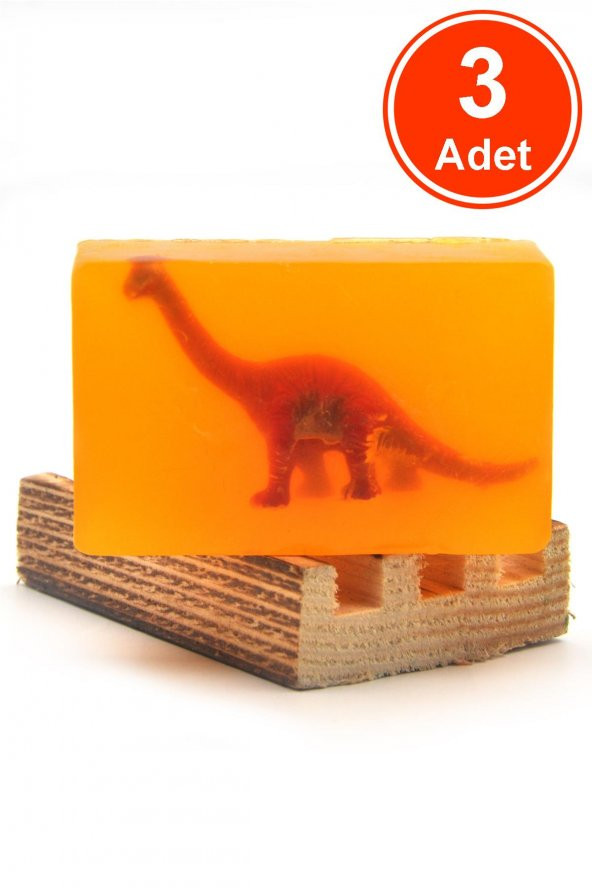 Portakal Kokulu Oyuncaklı Çocuk Sabun 100 G x 3 Adet ürün görseli 1