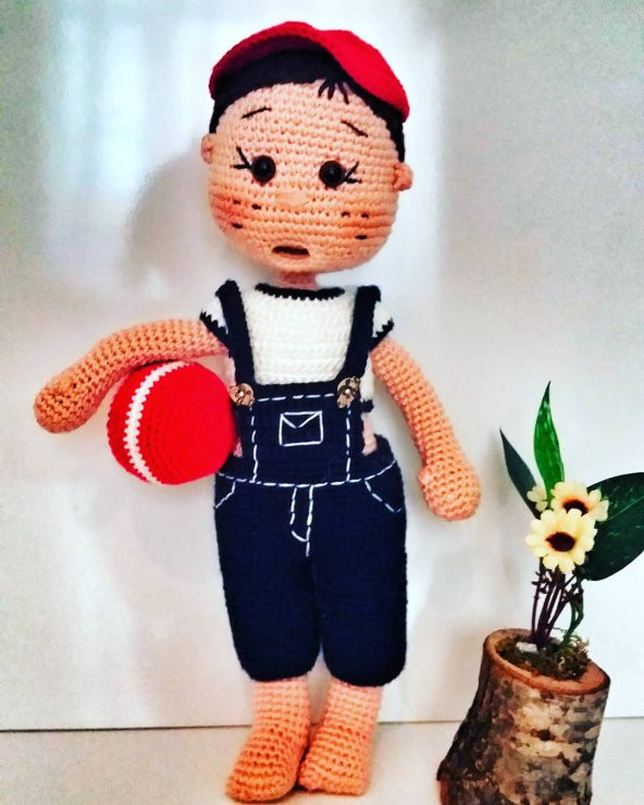 Aras Bebek Amigurumi Organik Oyuncak ürün görseli 1