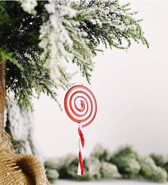 13cm Plastik Şeker Yuvarlak Lolipop ürün görseli 1