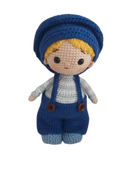 Atlas Bebek Amigurumi Organik Oyuncak ürün görseli 1