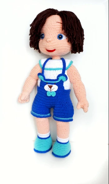 Deniz Bebek Amigurumi Organik Oyuncak ürün görseli 1