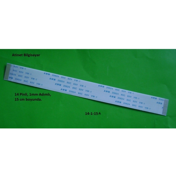 Acer Aspire ES1-511 ES1-520  ES1-521  ES1-522 NBX0001N800 tetik power Usb Flex Kablosu 14-1-15A ürün görseli 1