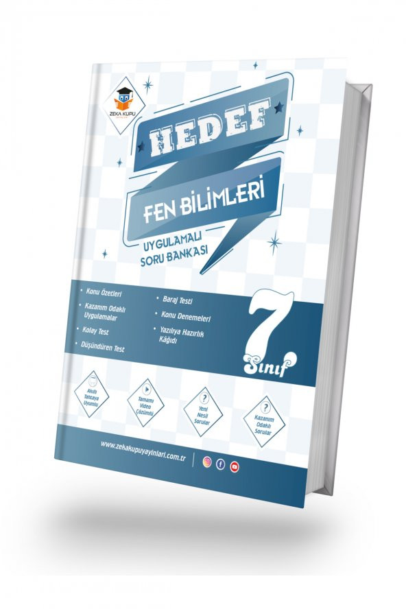 7. Sınıf Hedef Fen Bilimleri Uygulamalı Soru Bankası ürün görseli 1