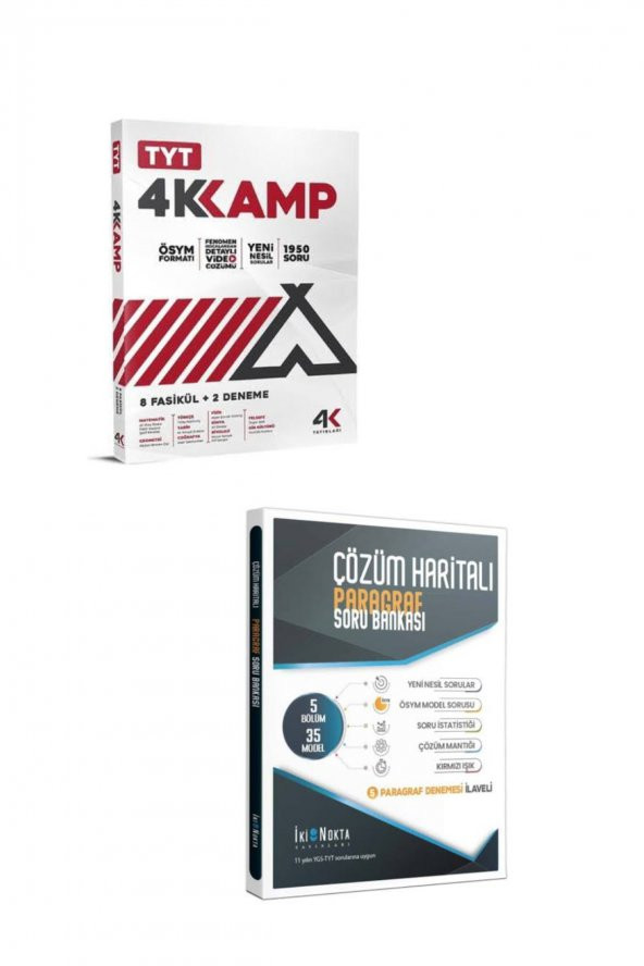 4K KAMP KİTABI - PARAGRAF SORU BANKASI ürün görseli 1