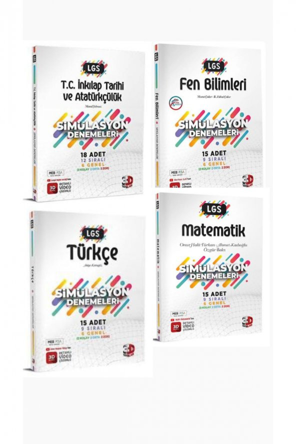 Lgs Simülasyon Branş Deneme Set ürün görseli 1