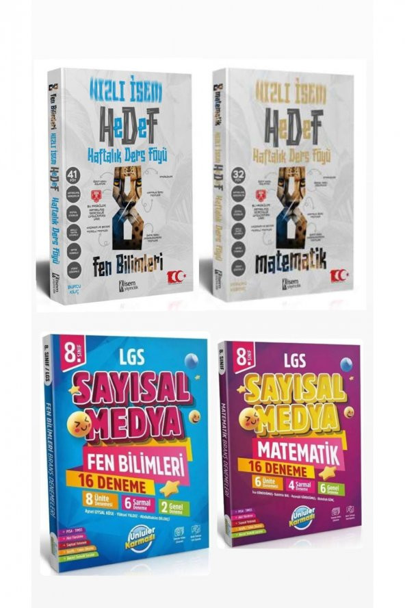 Lgs Matematik-Fen Föy + Denemeler ürün görseli 1