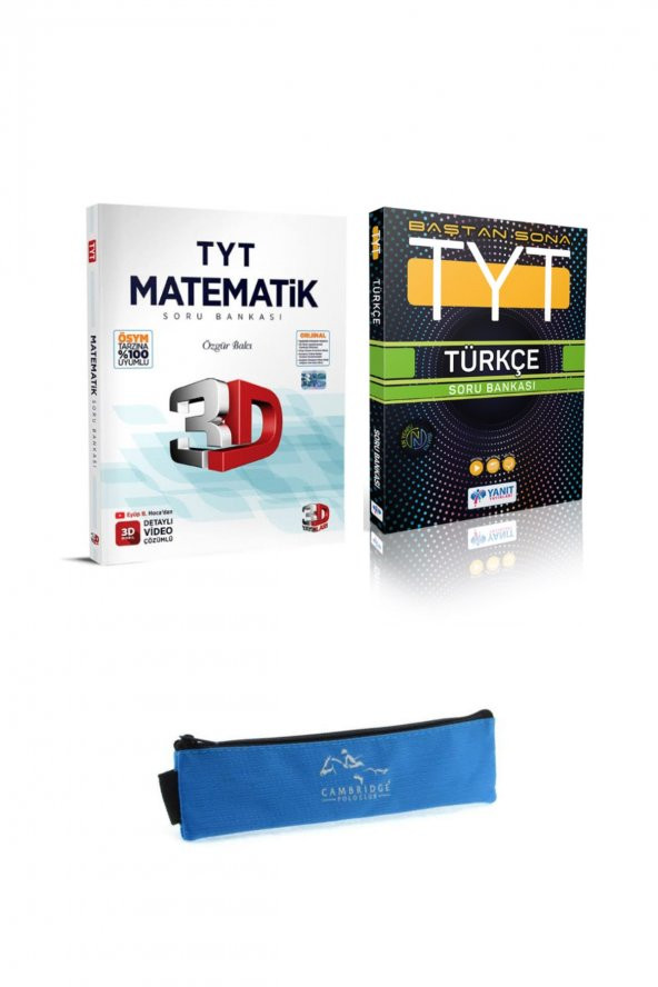 Tyt Matematik-Türkçe Soru Bankası & Kalemlik Hediyeli ürün görseli 1