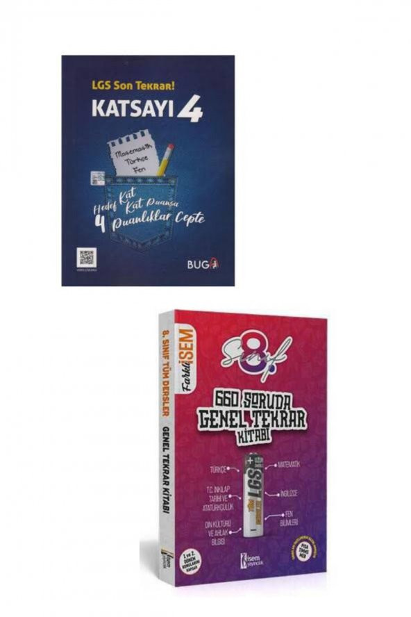 8.Sınıf Genel Tekrar Kitabı-Buga Lgs Son Tekrar Kitabı ürün görseli 1