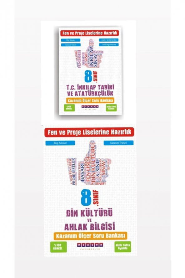 8.Sınıf İnkılap Tarihi Ve Din Kültürü Soru Bankaları ürün görseli 1