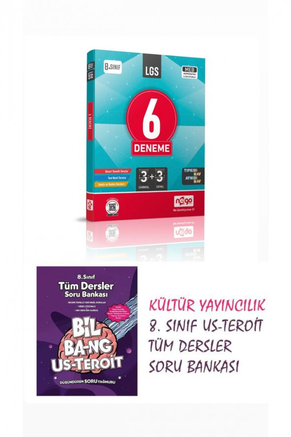 Lgs Tüm Dersler Soru Bankası + 6’lı Deneme ürün görseli 1