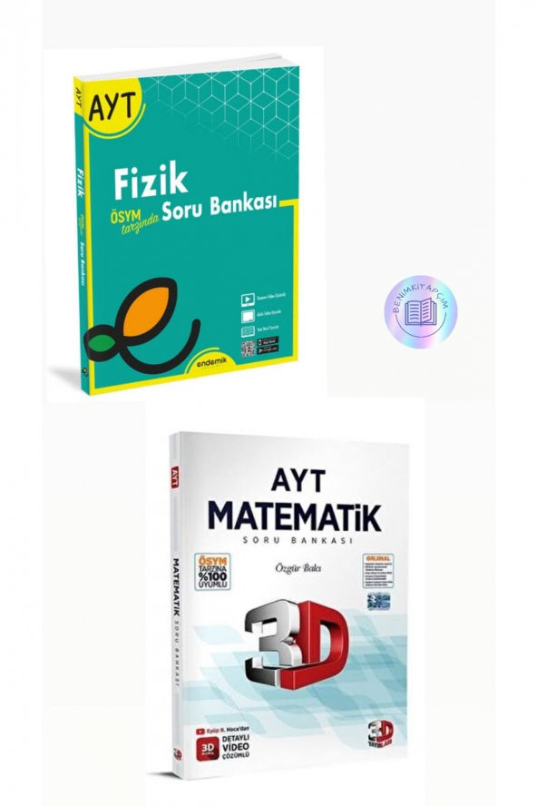 Ayt Matematik-fizik Soru Bankası ürün görseli 1