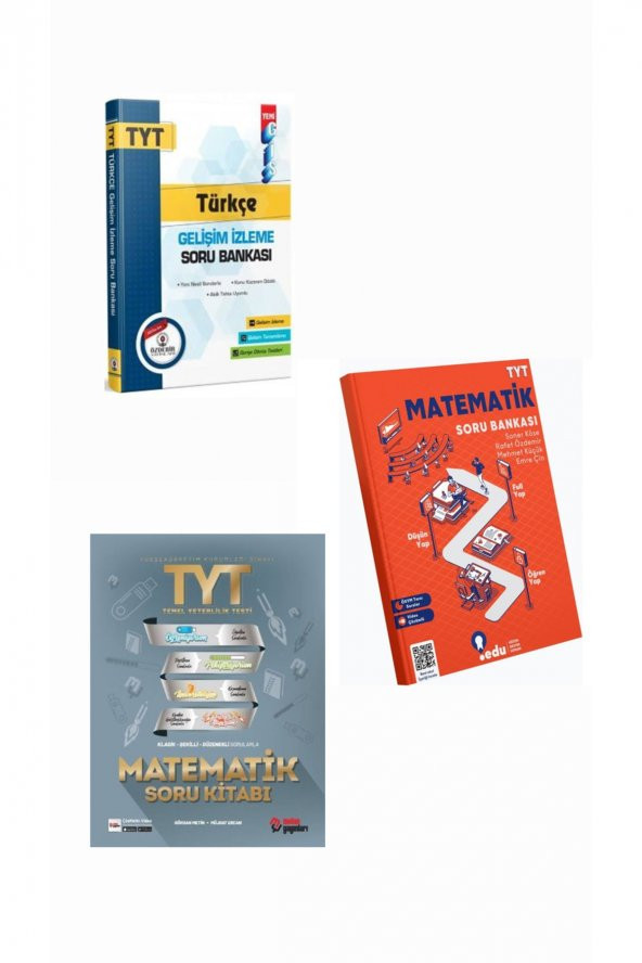 Tyt Matematik &amp Türkçe Soru Kitapları ürün görseli 1