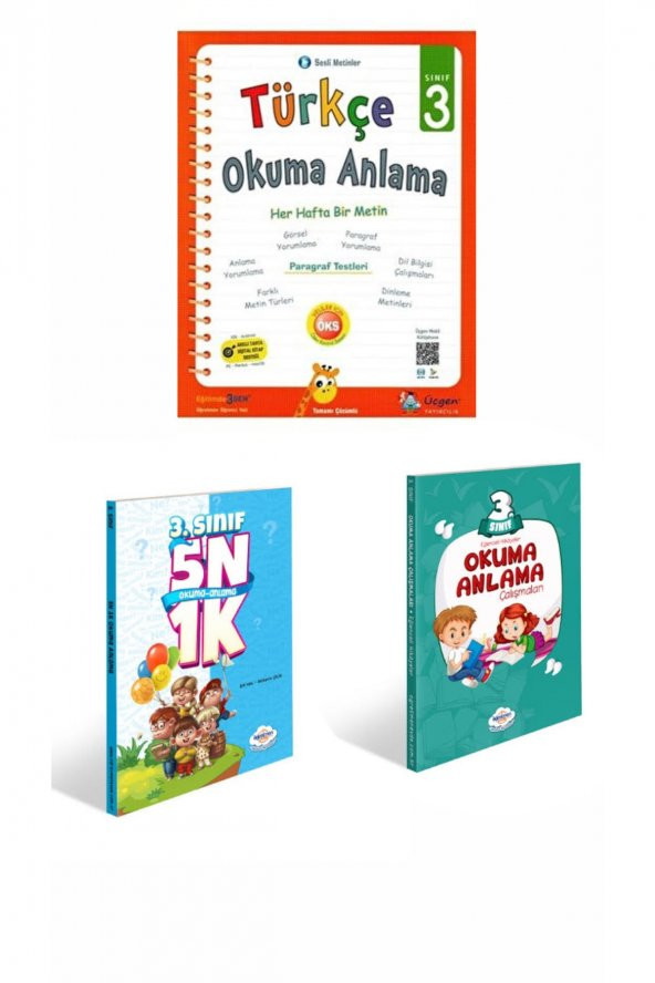 3.sınıf Türkçe Set ürün görseli 1