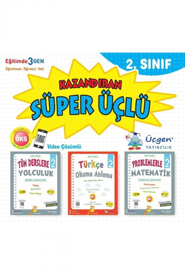 2. Sınıf Süper Üçlü-kazandıran Kitaplar ürün görseli 1