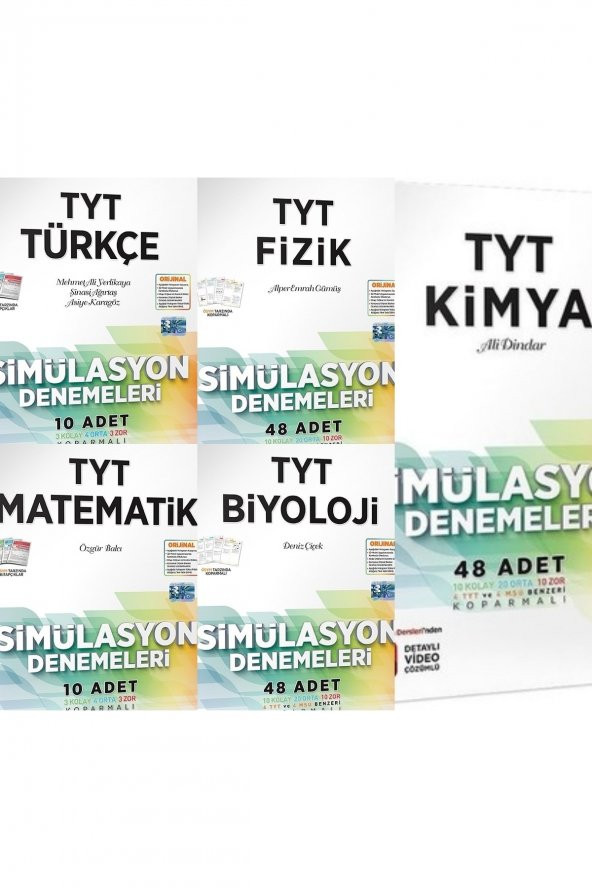 Tyt Sayısal Deneme Set + Türkçe Deneme ürün görseli 1