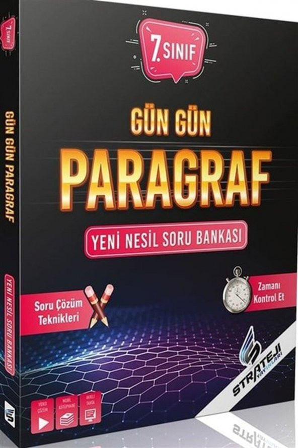 7.sınıf Gün Gün Paragraf Yeni Nesil Soru Bankası ürün görseli 1