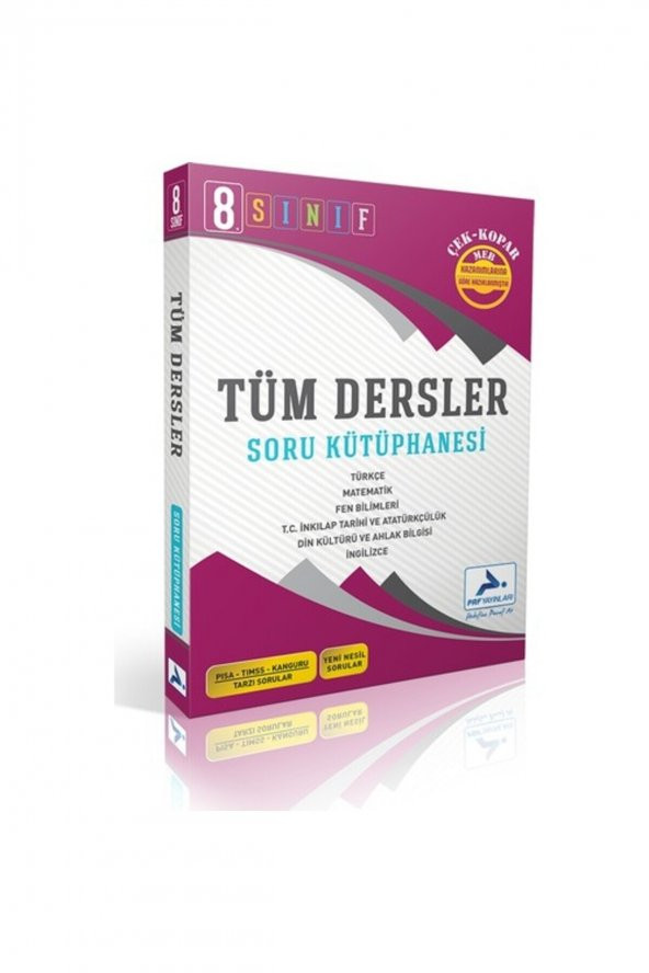 8. Sınıf Tüm Dersler Soru Kütüphanesi Çek Kopar ürün görseli 1