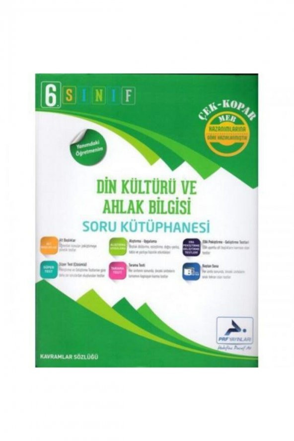 6. Sınıf Din Kültürü ve Ahlak Bilgisi Soru Kütüphanesi ürün görseli 1