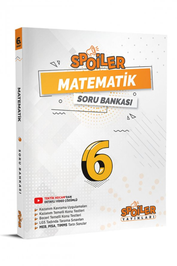 6. Sınıf Matematik Soru Bankası. ürün görseli 1