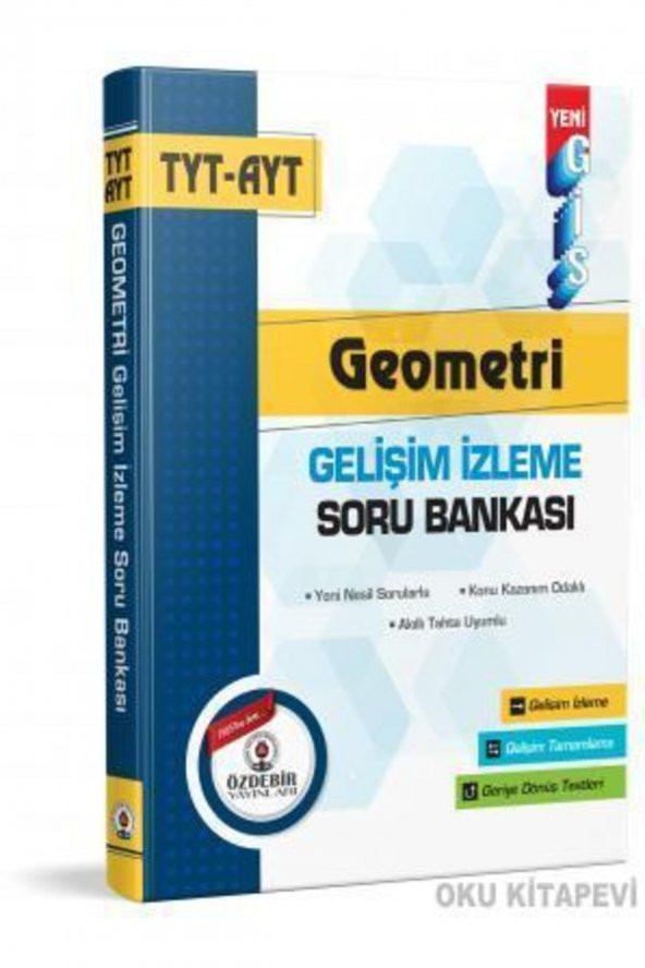 Özdebir Yayınları Tyt-ayt Geometri Gis Soru Bankası ürün görseli 1