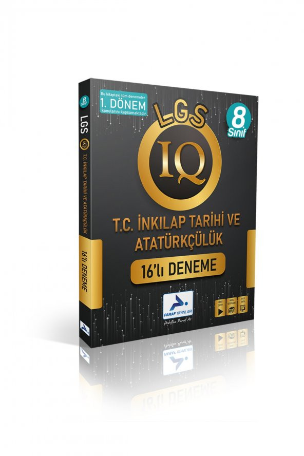 Lgs T.c Inkılap Tarihi Iq 16lı Deneme 1. Dönem Konuları ürün görseli 1
