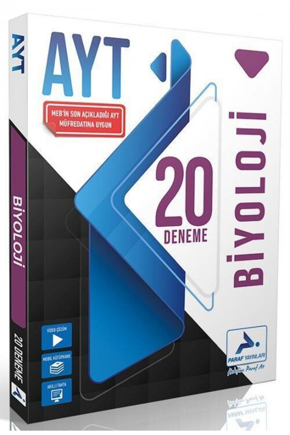 Yayınları Ayt Biyoloji 20li Deneme 1. Dönem Konuları ürün görseli 1